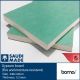 Fire and moisture resistant gypsum board